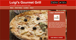 Desktop Screenshot of luigisgourmetgrill.com